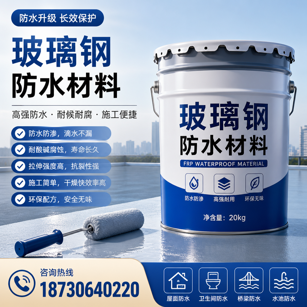 专家解析:玻璃钢防水材料的市场前景分析在 阜阳