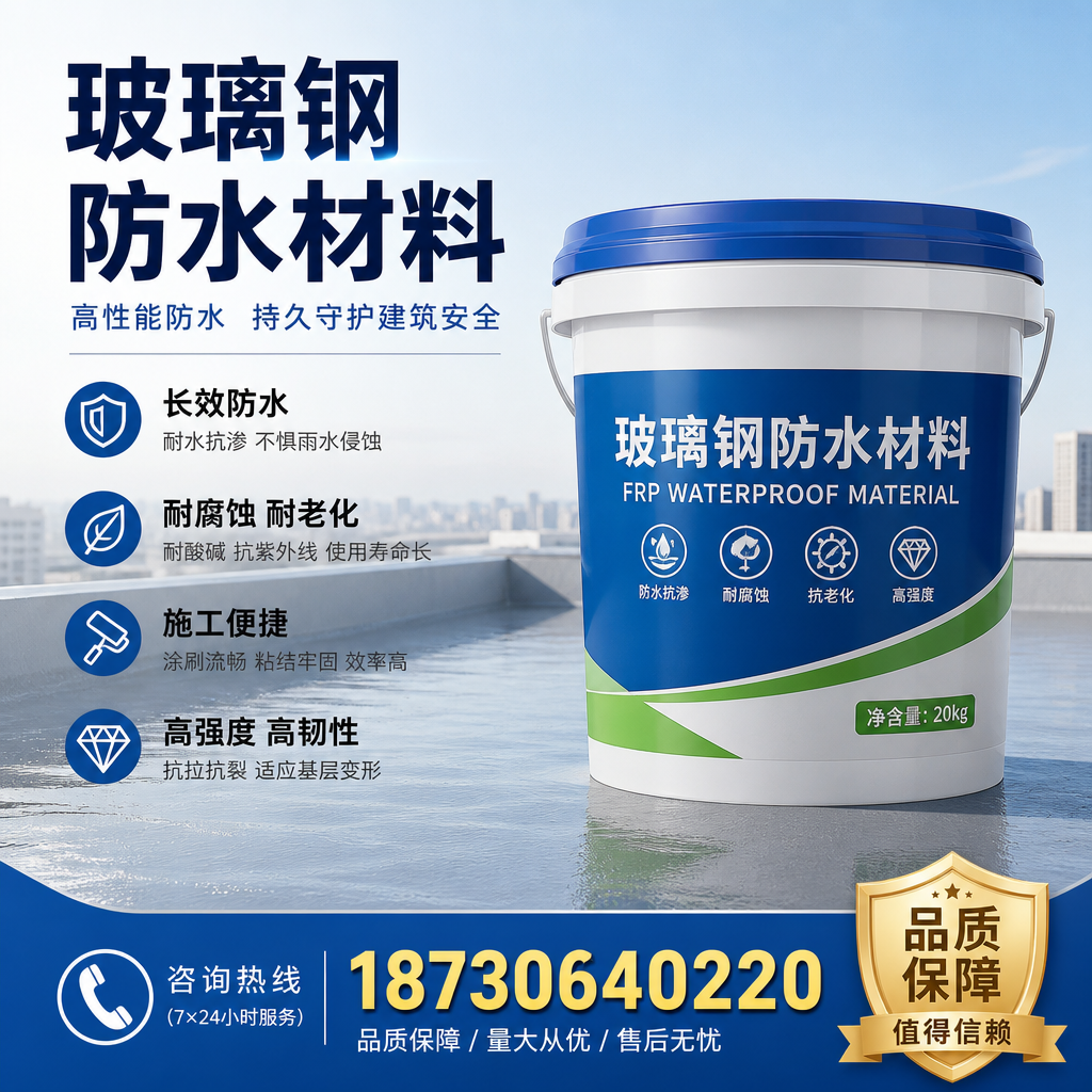 专家解析:玻璃钢防水材料的市场前景分析在 阜阳