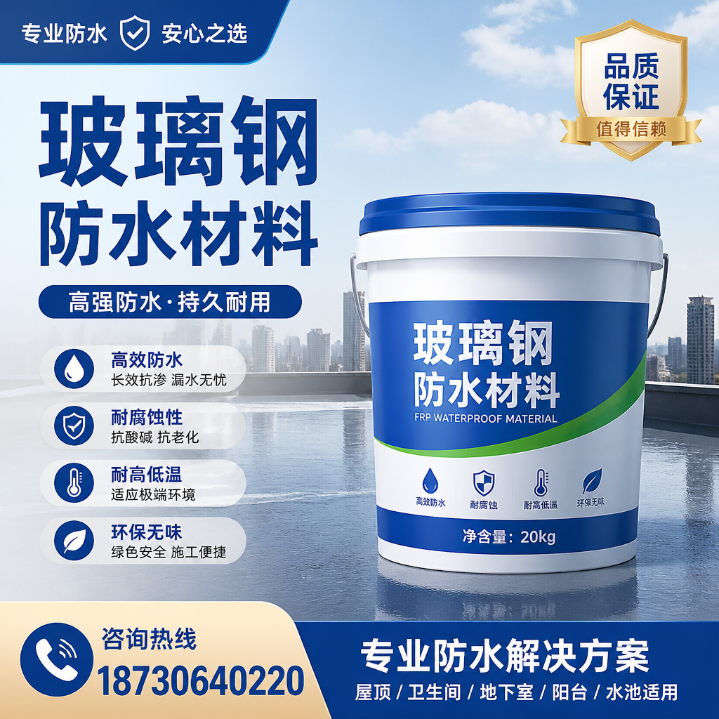 了解玻璃钢防水材料的市场趋势,阜阳 企业不可不知